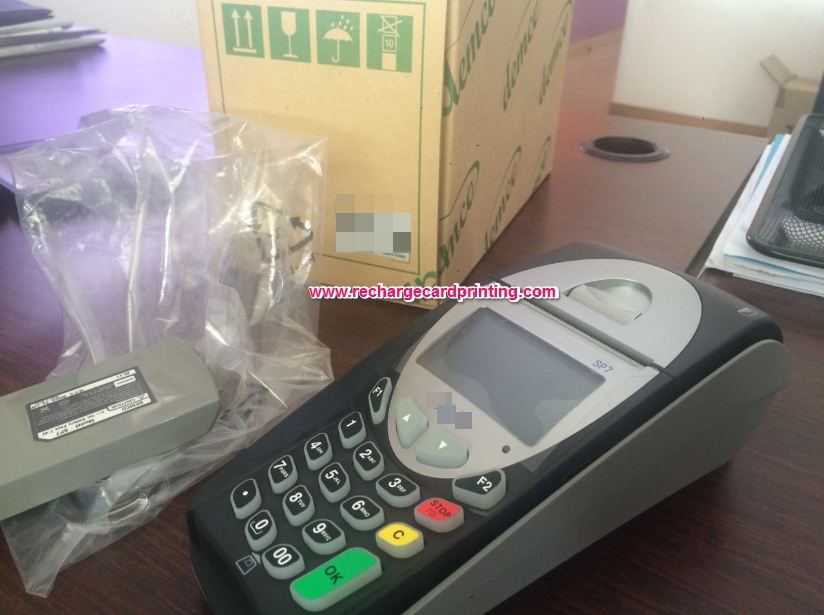 recharge card printing business